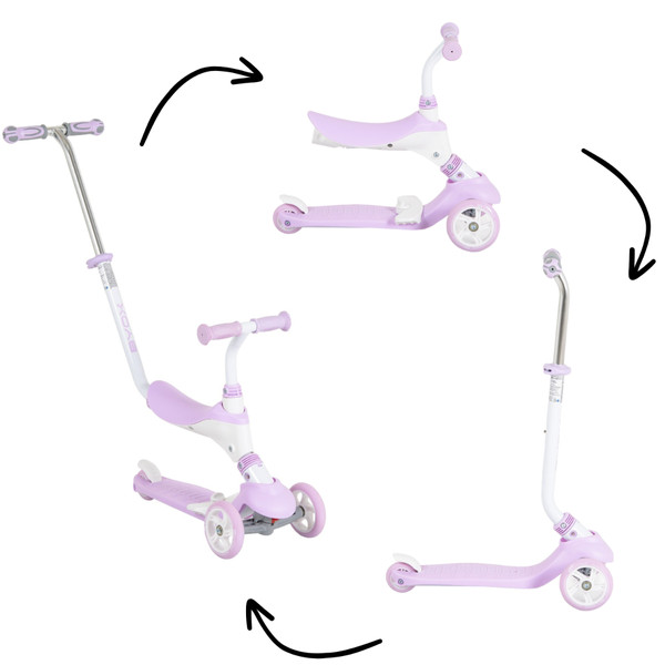 Byox Tristar Lilac 3-in-1 Kinderstep 111978