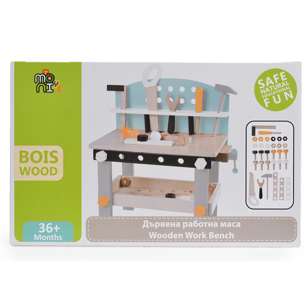 Cangaroo 46-delige Houten Werkbank 109206