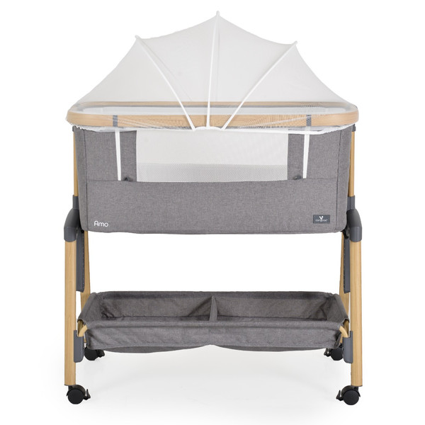 Cangaroo Amo Dark Grey Wieg Aan Bed 13829