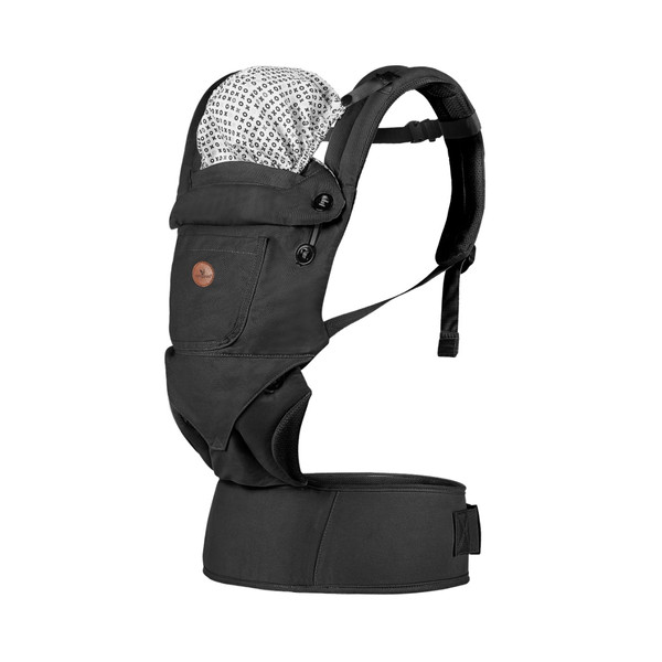 Cangaroo Bora Black Ergonomische Draagzak 13814