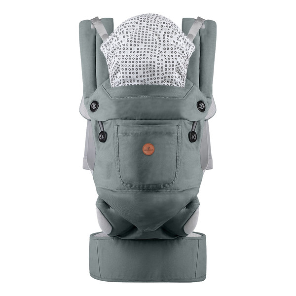 Cangaroo Bora Grey Ergonomische Draagzak 13813