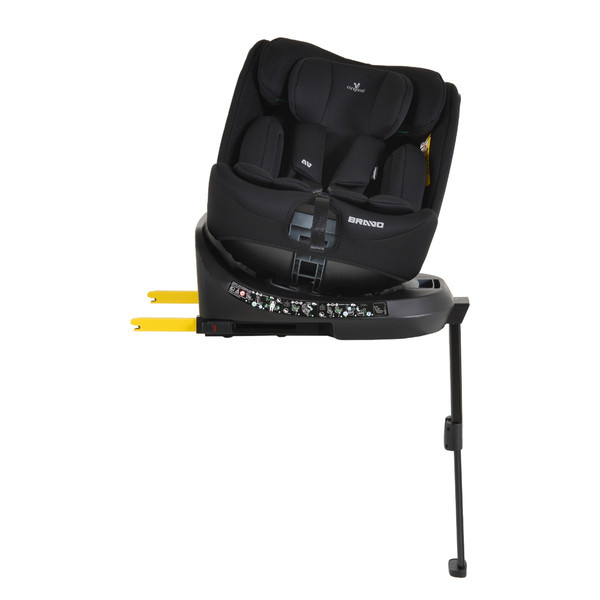 Weekendaanbieding: Cangaroo Bravo Black 40-150 cm 360° i-Size Autostoel