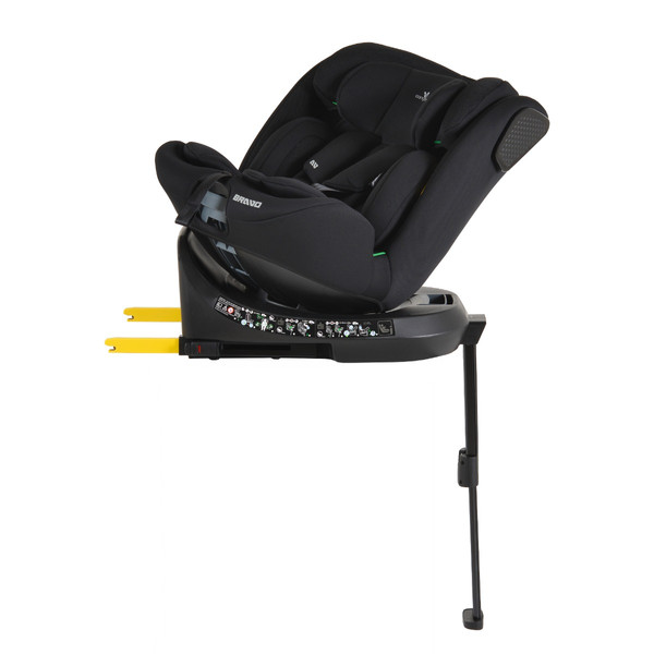 Weekendaanbieding: Cangaroo Bravo Black 40-150 cm 360° i-Size Autostoel