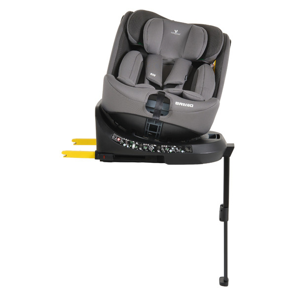Weekendaanbieding: Cangaroo Bravo Grey 40-150 cm 360° i-Size Autostoel