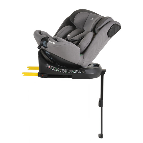 Weekendaanbieding: Cangaroo Bravo Grey 40-150 cm 360° i-Size Autostoel