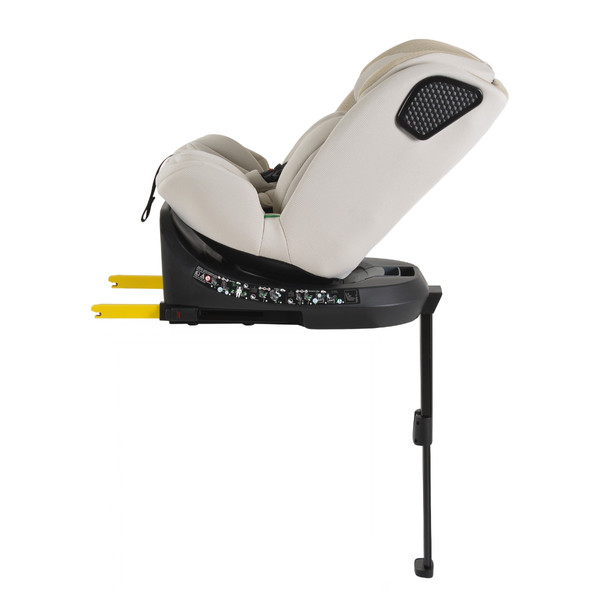 Weekendaanbieding: Cangaroo Bravo Vanilla Beige 40-150 cm 360° i-Size Autostoel