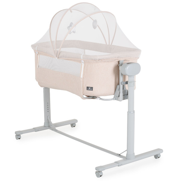 Cangaroo C'est La Vie Beige 2-in-1 Wieg aan Bed 111852