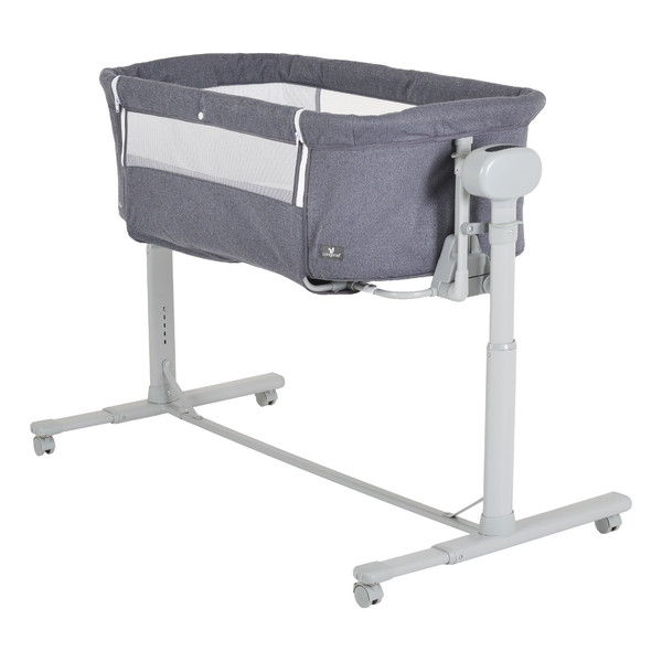Cangaroo C'est La Vie Dark Grey 2-in-1 Wieg aan Bed 111854