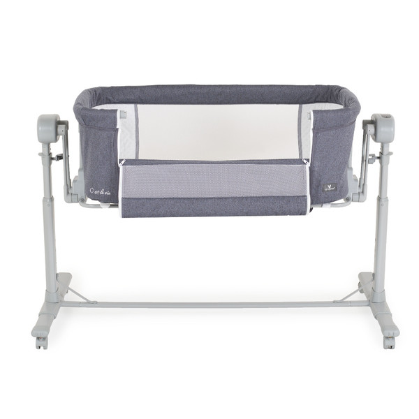 Cangaroo C'est La Vie Dark Grey 2-in-1 Wieg aan Bed 111854