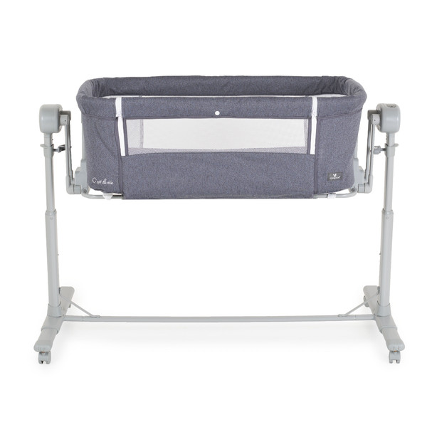 Cangaroo C'est La Vie Dark Grey 2-in-1 Wieg aan Bed 111854