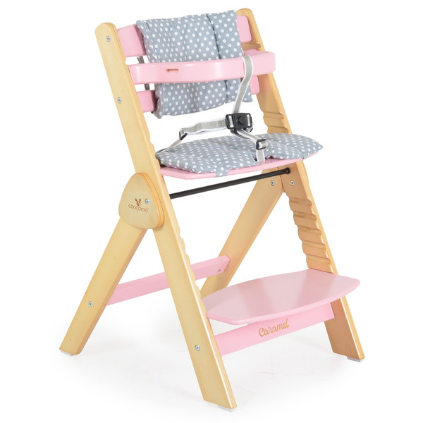 Cangaroo Caramel Pink 2-in-1 Meegroei Kinderstoel 111993