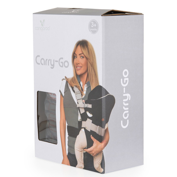 Cangaroo Carry Go Dark Grey Draagzak 13768
