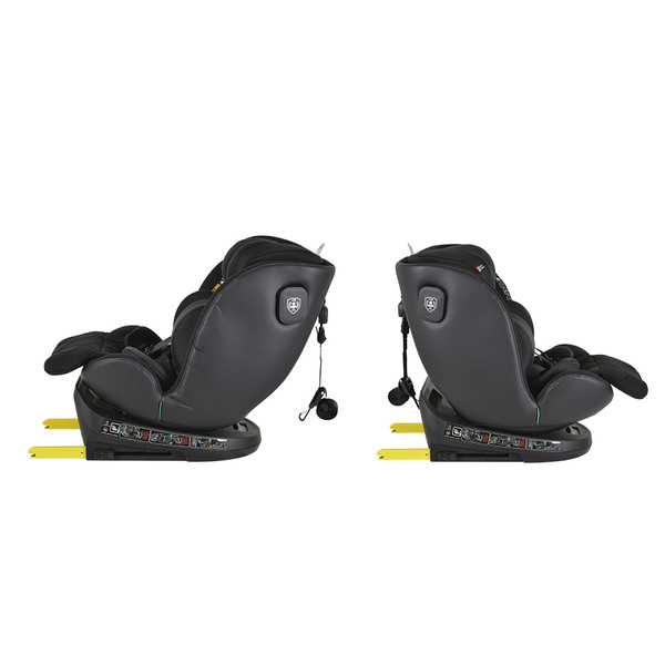 Cangaroo Castor Black 40-150 cm 360° i-Size Autostoel 110925