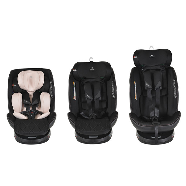 Cangaroo Castor Pudra 40-150 cm 360° i-Size Autostoel 110923