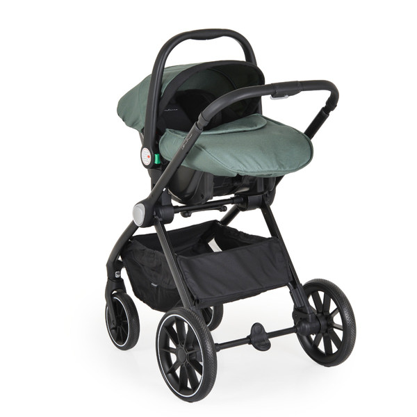 Cangaroo Christiano Green 3-in-1 Kinderwagen incl. i-Size Autostoel 110922