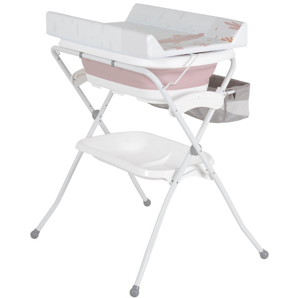 Cangaroo Como Pink Opvouwbare Badset met Badstandaard 112231
