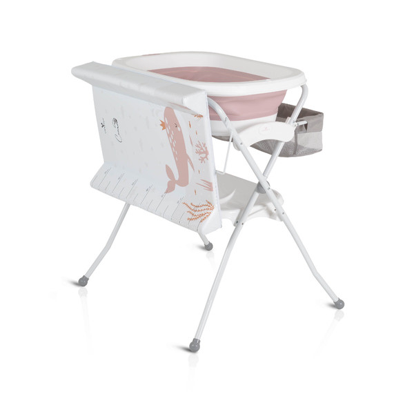 Cangaroo Como Pink Opvouwbare Badset met Badstandaard 112231