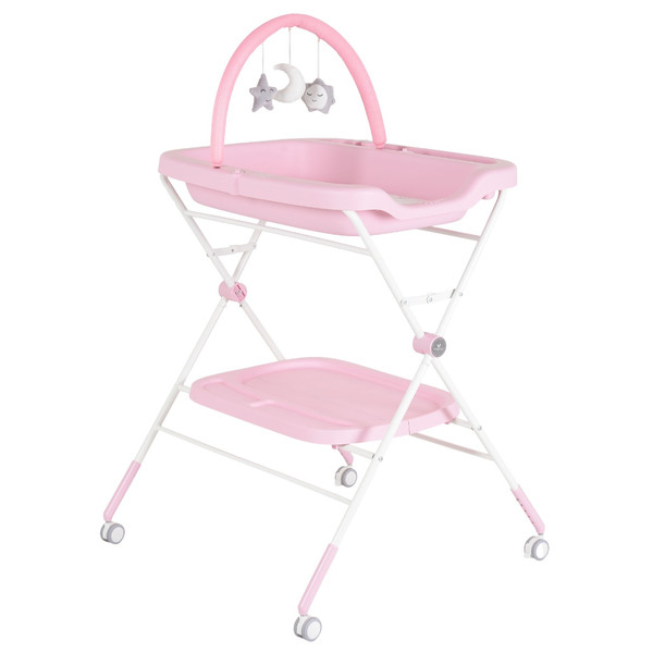 Cangaroo Croco Pink Multifunctionele Luiertafel