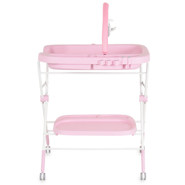 Cangaroo Croco Pink Multifunctionele Luiertafel