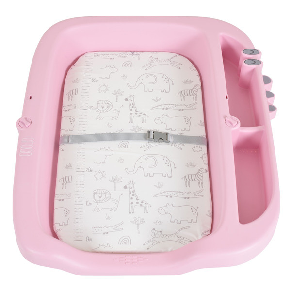 Cangaroo Croco Pink Multifunctionele Luiertafel