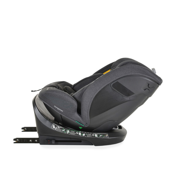 Cangaroo Draco Black 40-150 cm 360° i-Size Autostoel 110931