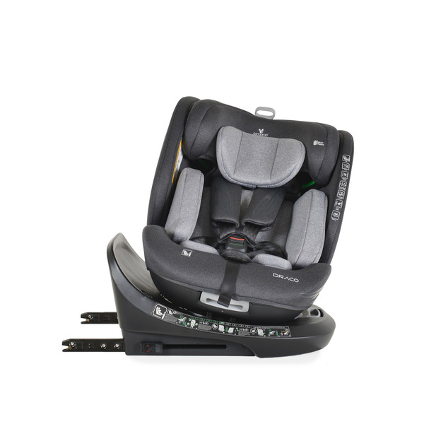 Cangaroo Draco Grey 40-150 cm 360° i-Size Autostoel 110930