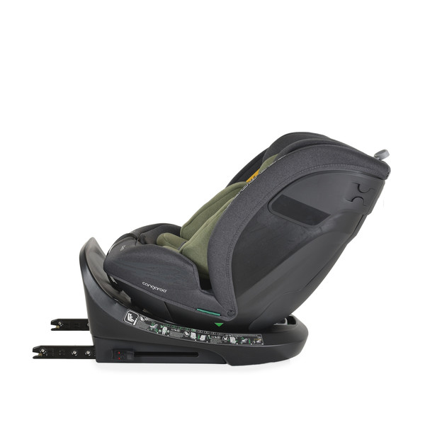 Cangaroo Draco Olive Green 40-150 cm 360° i-Size Autostoel 110929