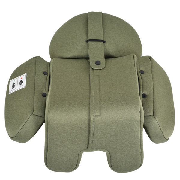 Cangaroo Draco Olive Green 40-150 cm 360° i-Size Autostoel 110929