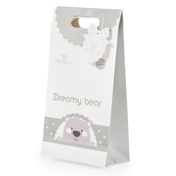 Cangaroo Dreamy Bear Grey 75 x 100 cm Wiegdeken 111870