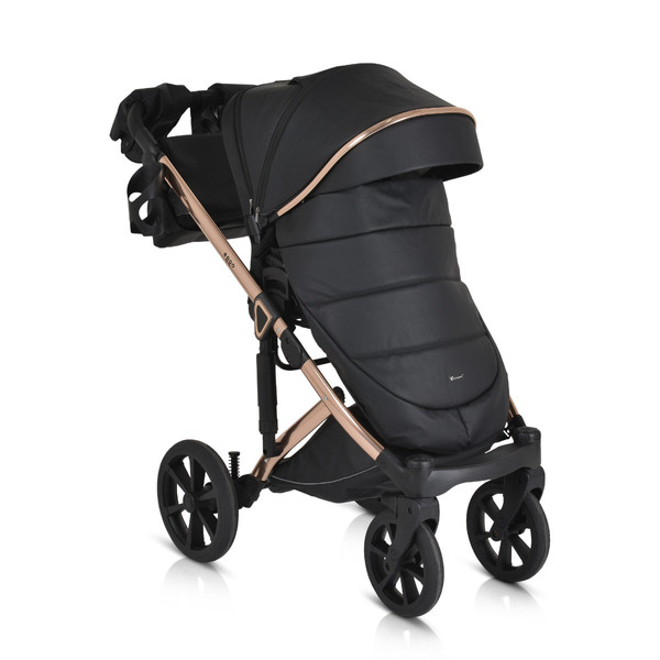 Cangaroo Eggo Caviar Black 3-in-1 Kinderwagen