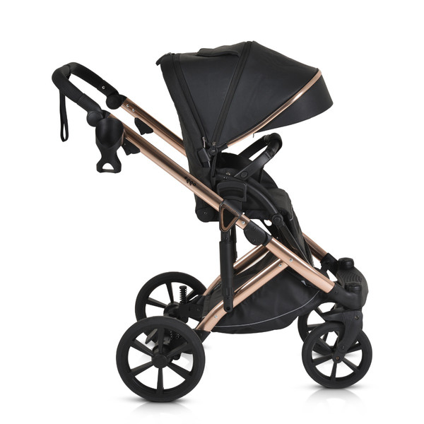 Cangaroo Eggo Caviar Black 3-in-1 Kinderwagen