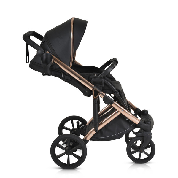 Cangaroo Eggo Caviar Black 3-in-1 Kinderwagen