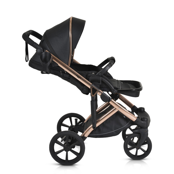 Cangaroo Eggo Caviar Black 3-in-1 Kinderwagen