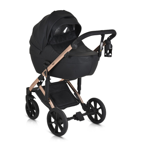 Cangaroo Eggo Caviar Black 3-in-1 Kinderwagen