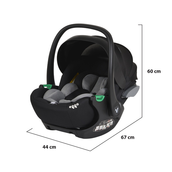 Cangaroo Eggo Pigeon Grey 3-in-1 Kinderwagen