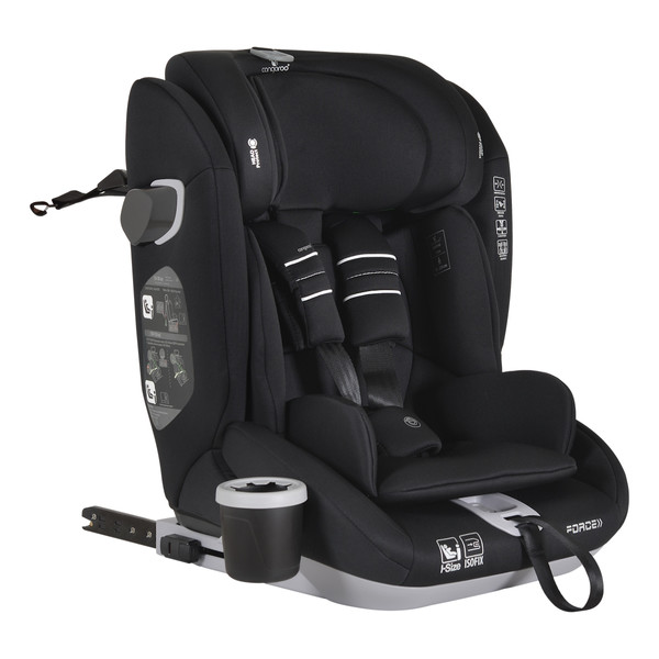 Cangaroo Force Black Isofix 76-150 cm i-Size Autostoel 111408