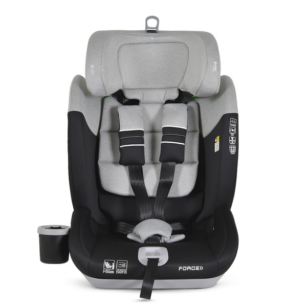 Cangaroo Force Grey Isofix 76-150 cm i-Size Autostoel 111407