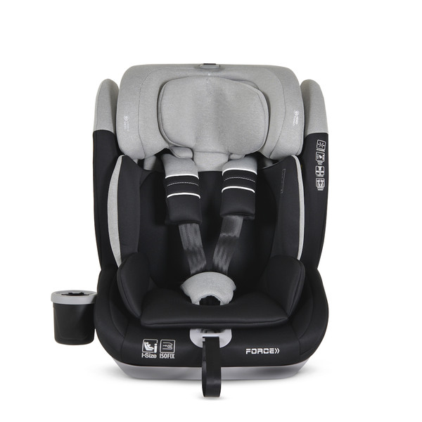 Cangaroo Force Grey Isofix 76-150 cm i-Size Autostoel 111407