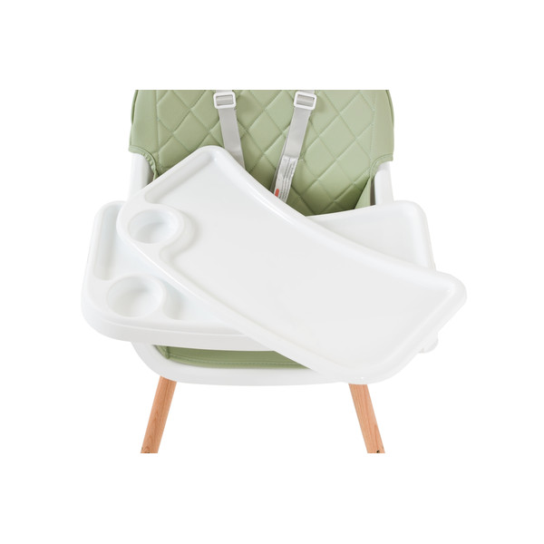 Cangaroo Gelato Green 2-in-1 Houten Kinderstoel