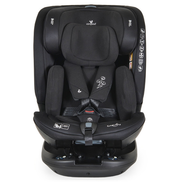 Cangaroo Gravity Black 40-150 cm i-Size Autostoel 111406