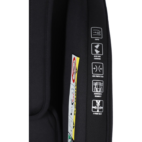 Cangaroo GTS Black Ink 40-150 cm 360° i-Size Autostoel P12