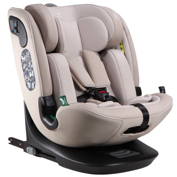 Cangaroo GTS Sandstone 40-150 cm 360° i-Size Autostoel P12