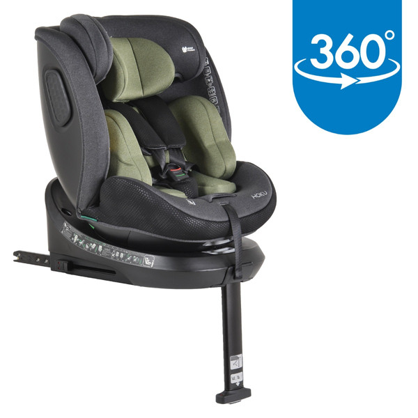 Cangaroo Hoku Olive Green 40-150cm 360° i-Size Autostoel 110926