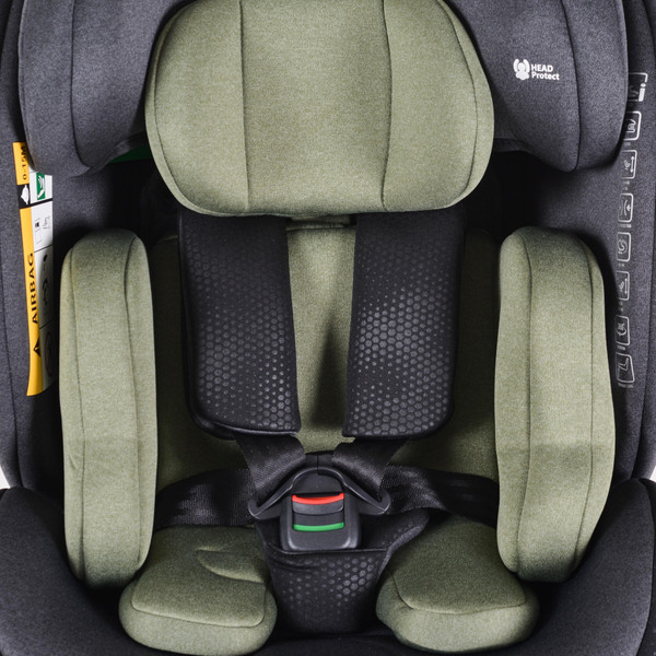 Cangaroo Hoku Olive Green 40-150cm 360° i-Size Autostoel 110926