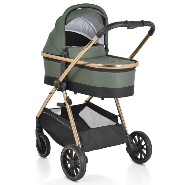 Cangaroo Hydra Green 3-in-1 Kinderwagen Incl. i-Size Autostoel