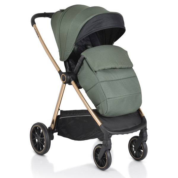 Cangaroo Hydra Green 3-in-1 Kinderwagen Incl. i-Size Autostoel