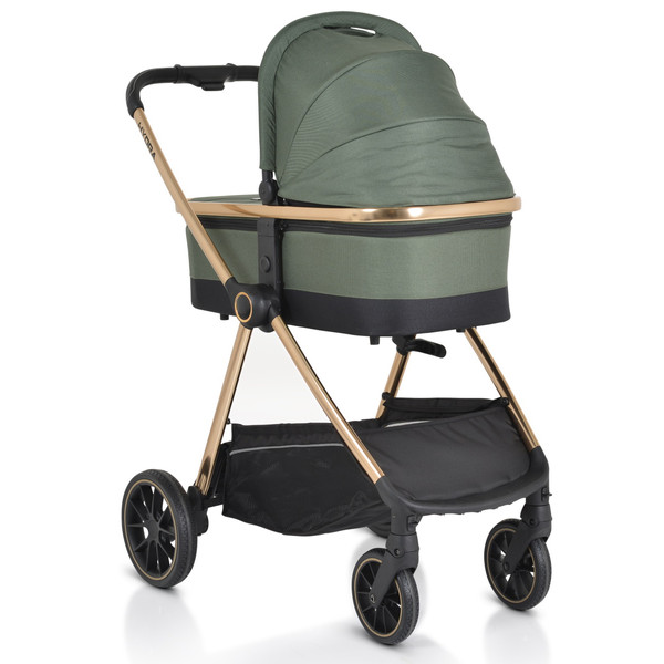 Cangaroo Hydra Green 3-in-1 Kinderwagen Incl. i-Size Autostoel