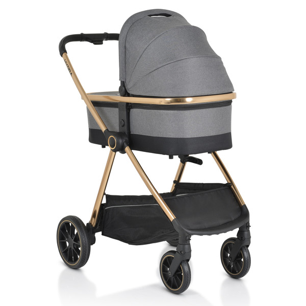 Cangaroo Hydra Grey 3-in-1 Kinderwagen Incl. i-Size Autostoel