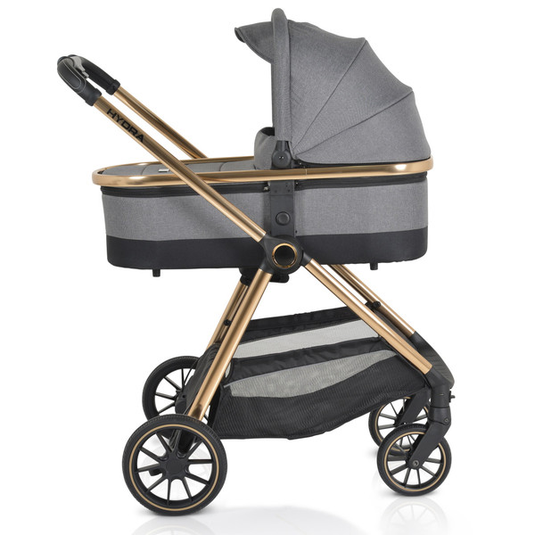 Cangaroo Hydra Grey 3-in-1 Kinderwagen Incl. i-Size Autostoel