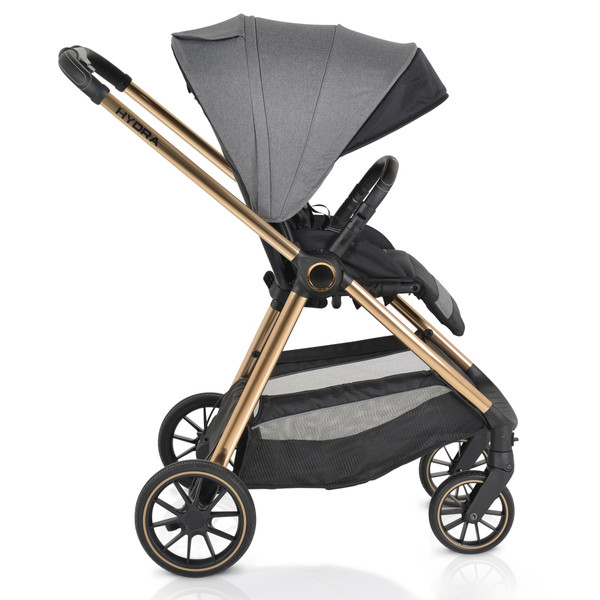 Cangaroo Hydra Grey 3-in-1 Kinderwagen Incl. i-Size Autostoel